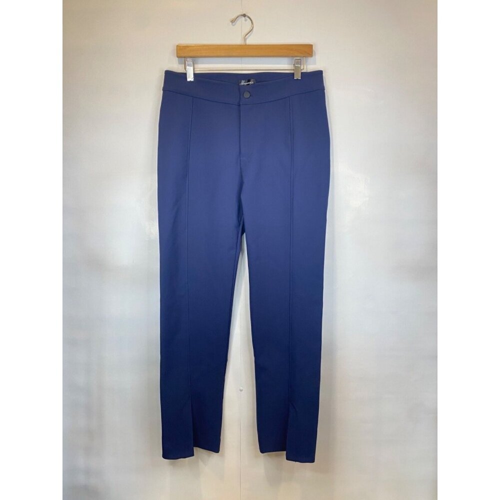 Summersalt 8 Navy Blue The Multitasking Slit Front Ankle Pant GUC